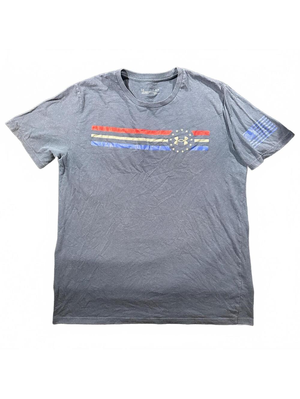 Adidas Men's XL "USA" Navy Blue Patriotic Tee